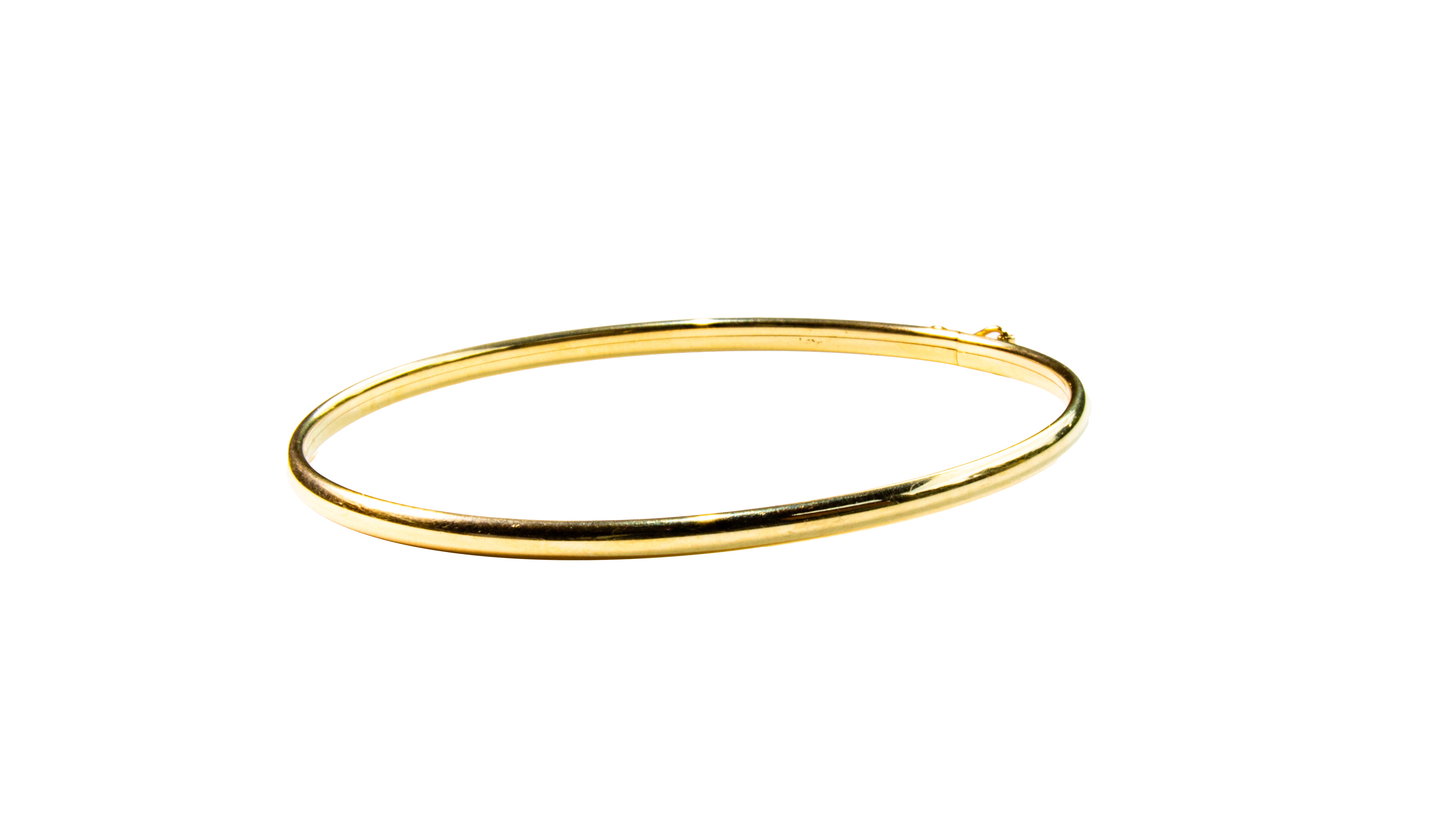 Brazalete Clásico en Oro Amarillo 18K